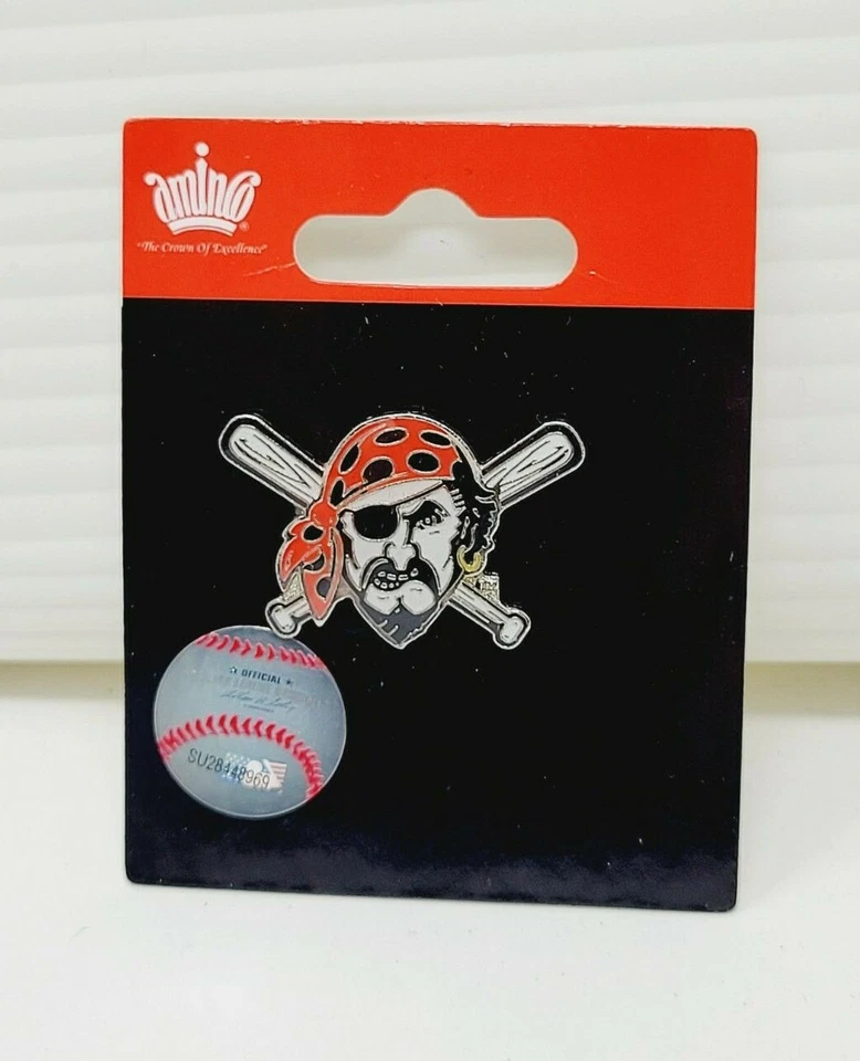 Pittsburgh Pirates Logo MLB Baseball Hat Pin Lapel Pin - Image 1 of 1