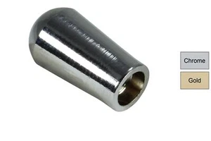 Plated Brass Switch Knob Tip for Gibson® Les Paul switches US size - Picture 1 of 5