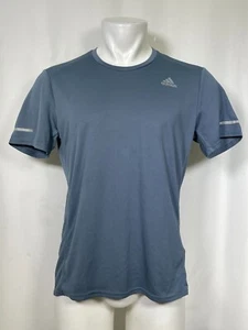 Adidas Running Blue Performance T-Shirt Men's MEDIUM NWT - Picture 1 of 14