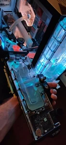NVIDIA GeForce RTX 2080 Ti Founders Edition on an (EK Water Block Vector) - Picture 1 of 7