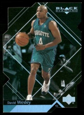 1999-00 Upper Deck Black Diamond David Wesley #9 *Dinged Corners* - Image 1 of 2