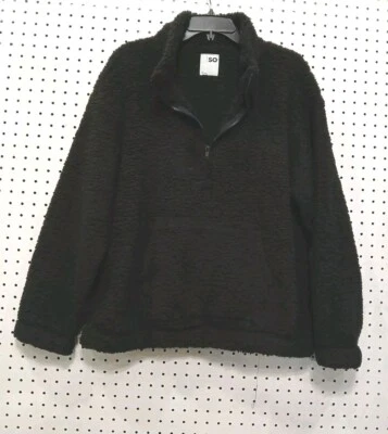 SO Cozy Softest Long Sleeve BlackFleece Jacket XL - Image 1 of 4