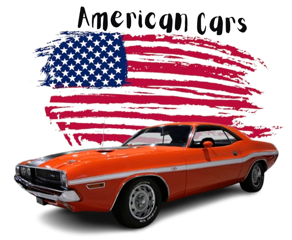 Coche americano Dodge Challenger R/T 440 (año 1970) / American Cars (Esc. 1:43) - Imagen 1 de 4