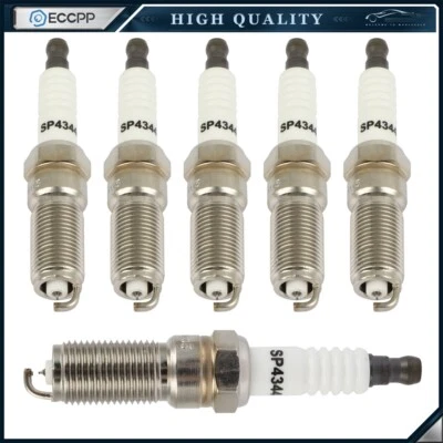 6 bujías de iridio para Chevrolet Trailblazer GMC Envoy 4,2 L 2002-2009 Foto 1 de 4