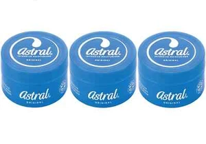 3 X Astral Face & Body Intensive Moisturiser Cream 50ml - Picture 1 of 5