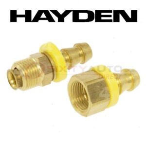 Hayden Oil Cooler Line Connector for 1989-1991 Chevrolet V1500 Suburban - lm