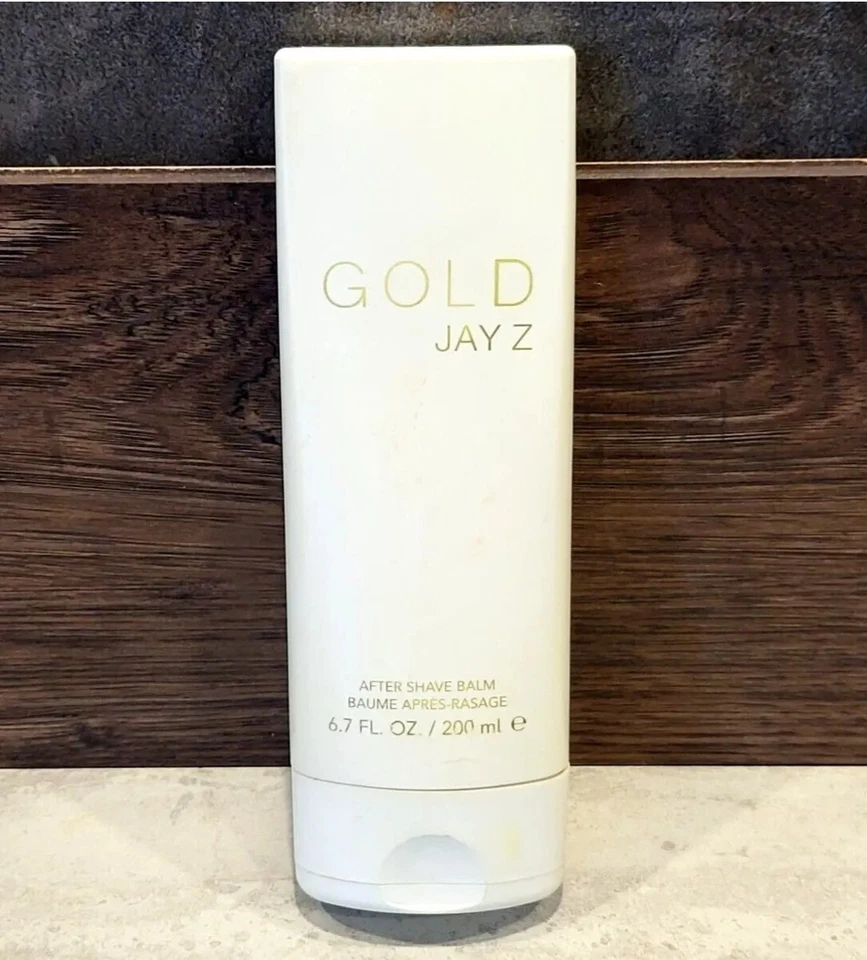 JAY Z ~ BÁLSAMO PARA DESPUÉS DEL AFEITADO DORADO ~ 3 OZ SIN CAJA. Foto 1 de 1