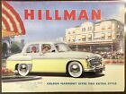 1956 Hillman Minx Californian Estate Car Wagon Vintage Original Dealer Brochure