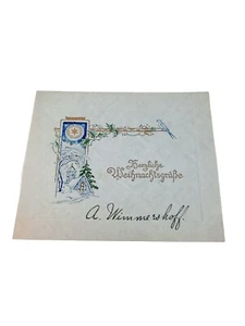 Vintage deutsche Weihnachtskarte Postkarte - Bild 1 von 5
