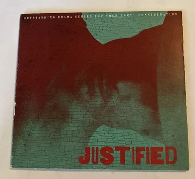 Justified FYC For Your Consideration DVD Set 2015 FX 4 Episodes PROMO Free Ship - Image 1 of 3