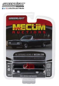 Greenlight Mecum Auctions 1965 Lincoln Continental 37140-A Diecast Car 1/64 - Picture 1 of 2