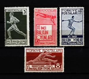 TURKEY  1940 BALKAN GAMES   MNH**  (lot 30) - Picture 1 of 1