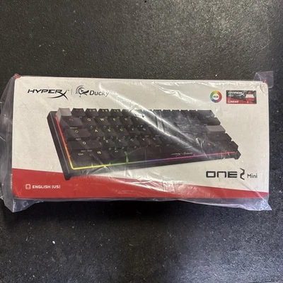 HyperX x Ducky One 2 Mini RGB Gaming Keyboard – Limited Edition – NEW Sealed - Image 1 of 3