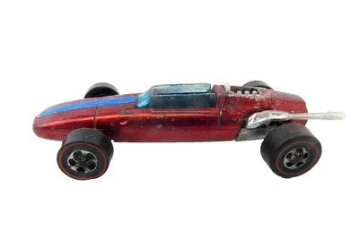 Vintage Usado 1969 Redlines Hot Wheels Mattel Indy Eagle Carro de Brinquedo Hong Kong - Imagem 1 de 4