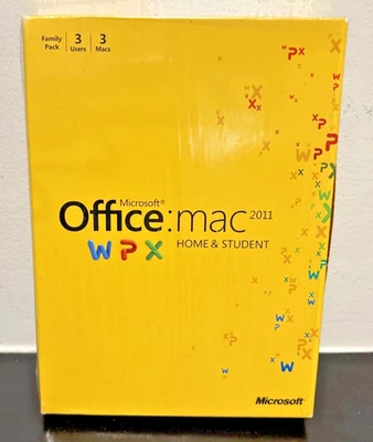 Official Microsoft Office Mac 2011 Home & Student w/ Product Key - Image 1 of 3