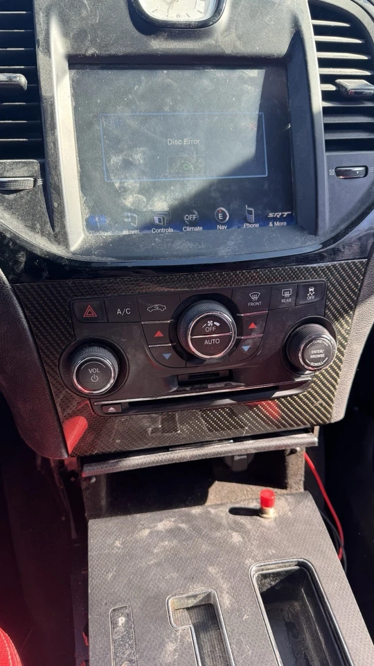 Chrysler 300 2012-2014 OEM AIRE ACONDICIONADO calefacción unidad de control de clima con placa de fibra de carbono Foto 1 de 1