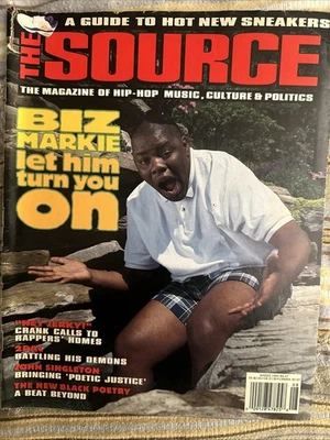 THE SOURCE magazine No. 47 (August 1993) Biz Markie Guide To Sneakers - Image 1 of 3