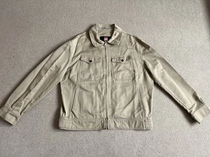 Victorinox Swiss Army Herren Jacke L Beige Utility Zip Front Travel Cotton - Bild 1 von 22