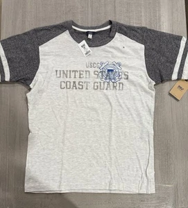 USCG United States Coast Guard Ash Gray T-Shirt - Size M - NEW WITH TAGS - Picture 1 of 5