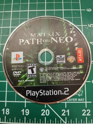 Matrix: Path of Neo (Sony PlayStation 2, 2005) Disc Only Tested Working - Image 1 of 4
