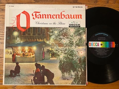 Werner Muller O Tannenbaum Christmas On The Rhine LP Decca Stereo Holiday GD+ - Image 1 of 4