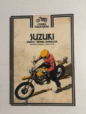 Suzuki 50-400cc одиночные 1964-1974 сервисный ремонт руководство Clymer публикации M365 - Изображение 1 из 4