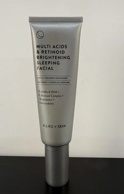 Allies of Skin Multi Acids & Retinoid Sleeping Facial 1.7 oz NIB Exp 2026 - Image 1 of 4