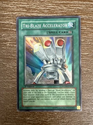 Tri-Blaze Accelerator FOTB-EN041 Force of the Breaker 1st Edition - Image 1 of 2