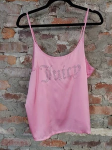 Camiseta Juicy Couture Cami Mujer Talla L Rosa Camisola AB - Imagen 1 de 3