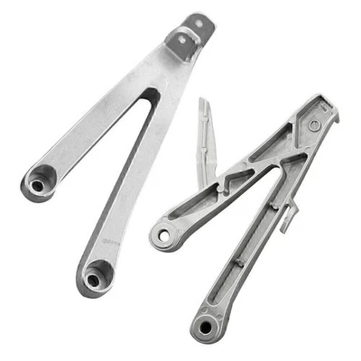 1 Set Passenger Pedals Pegs Rear Footrests Brackets for Honda CBR600RR 2007-2023 Foto 1 de 4