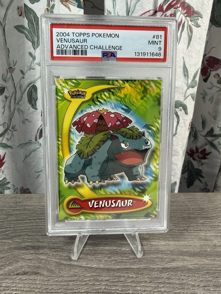 Pokemon 2004 Topps Advance Challenge Venusaur #81 NH PSA 9 - Image 1 of 2