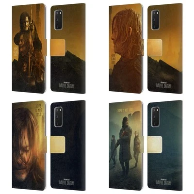 ХОДЯЧИЕ МЕРТВЕЦЫ: DARYL DIXON КЛЮЧ ИСКУССТВА КОЖАНЫЙ КНИЖНЫЙ ЧЕХОЛ ДЛЯ ТЕЛЕФОНОВ SAMSUNG 1 - Изображение 1 из 4