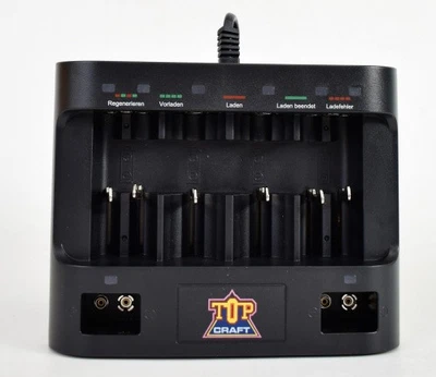 Universal Akku Ladegerät schwarz - Bild 1 von 3