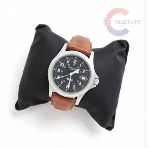 Hamilton Khaki Field 9821C Black Dial Quartz Men's Watch Used - Picture 1 of 10