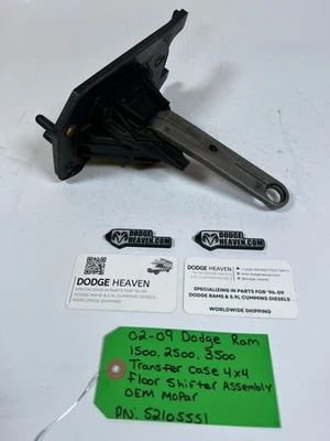 Conjunto de palanca de cambios de piso caja de transferencia OEM 2002-2009 Dodge Ram 1500-3500 52105551 Foto 1 de 4