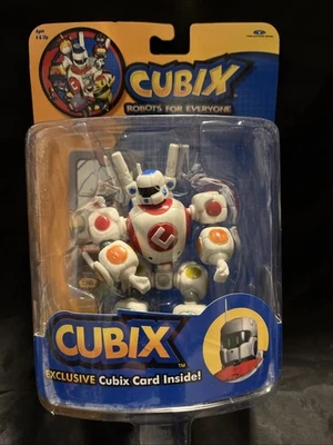 Figura Trendmasters Cubix Robots for Everyone 2001 Cubix nueva sellada Foto 1 de 4