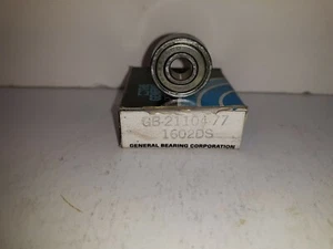 General Bearing, 1602DS, 2110477, 1/4" ID, 11/16" OD, 1/4" breit (N.O.S.) - Bild 1 von 3