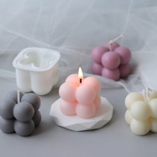 Silicone DIY Candles Mould Candles mold Aromatherapy Plaster Candle 3D Hand.-lm