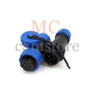 SP13 6Pin Pair Panel Mount Waterproof Connector Plug Socket,Wire Connector 5A - Picture 1 of 9