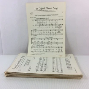 Oxford University Press Choral Songs Choir Sheet Music Lot 30 Octavo FD8 2539 - Picture 1 of 9