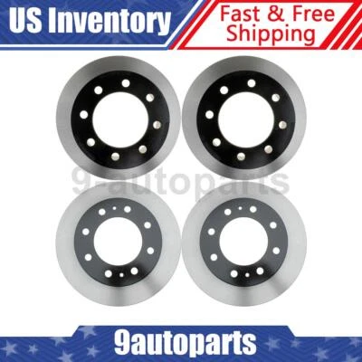 Rotores de freno de disco delanteros traseros para Chevrolet Express 3500 2003-2008 Foto 1 de 4