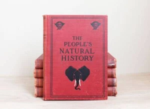 The People's Natural History Complete 5 Volume Set/ Rare 1903 Antique Series - Photo 1/10