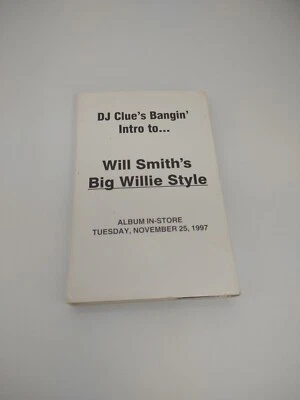 Will Smith "DJ Clue's Bangin' Intro to... Big Willie Style RARE PROMO CASSETTE  - Image 1 of 4