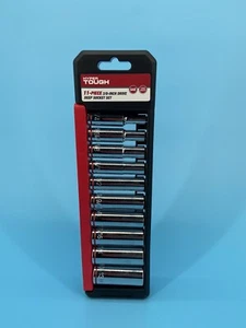 Hyper Tough 3/8 Zoll Antrieb tief SAE Steckschlüsselsatz, 11 Stück - Bild 1 von 7