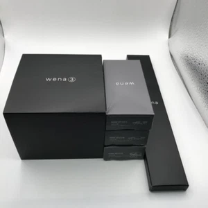 Sony wena 3 Smart watch WNW-C21A/T – Brown Leather Band Bluetooth Made in Japan - Zdjęcie 1 z 10