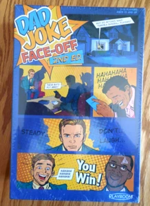 NEW/SEALED  Playroom Entertainment "Dad Joke - Face-Off"  2nd Edition Party Game - Picture 1 of 3