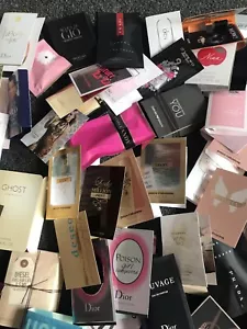 🆕❤️Joblot 50 High End Designer Perfume Vials Dior, Prada Etc NEW💖💖 - Picture 1 of 4