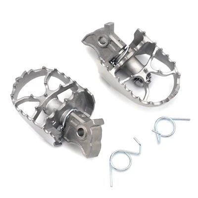 Clavijas de pie pesadas de acero inoxidable para 13-14 BMW R1200GS ADV/ 00-12 F650GS G650GS Foto 1 de 4