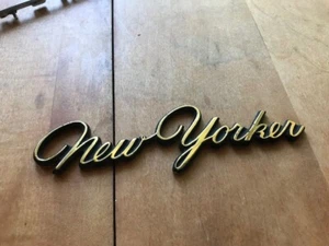 Original 70-71 Chrysler New Yorker emblem 2964805 - Picture 1 of 5