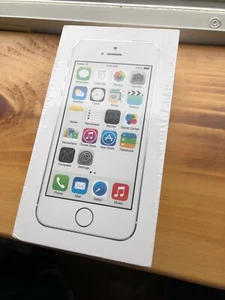 Apple iPhone 5s - 64GB -Silver (Unlocked) A1533 ORIGINAL APPLE IPHONE SEALED GSM - Picture 1 of 6